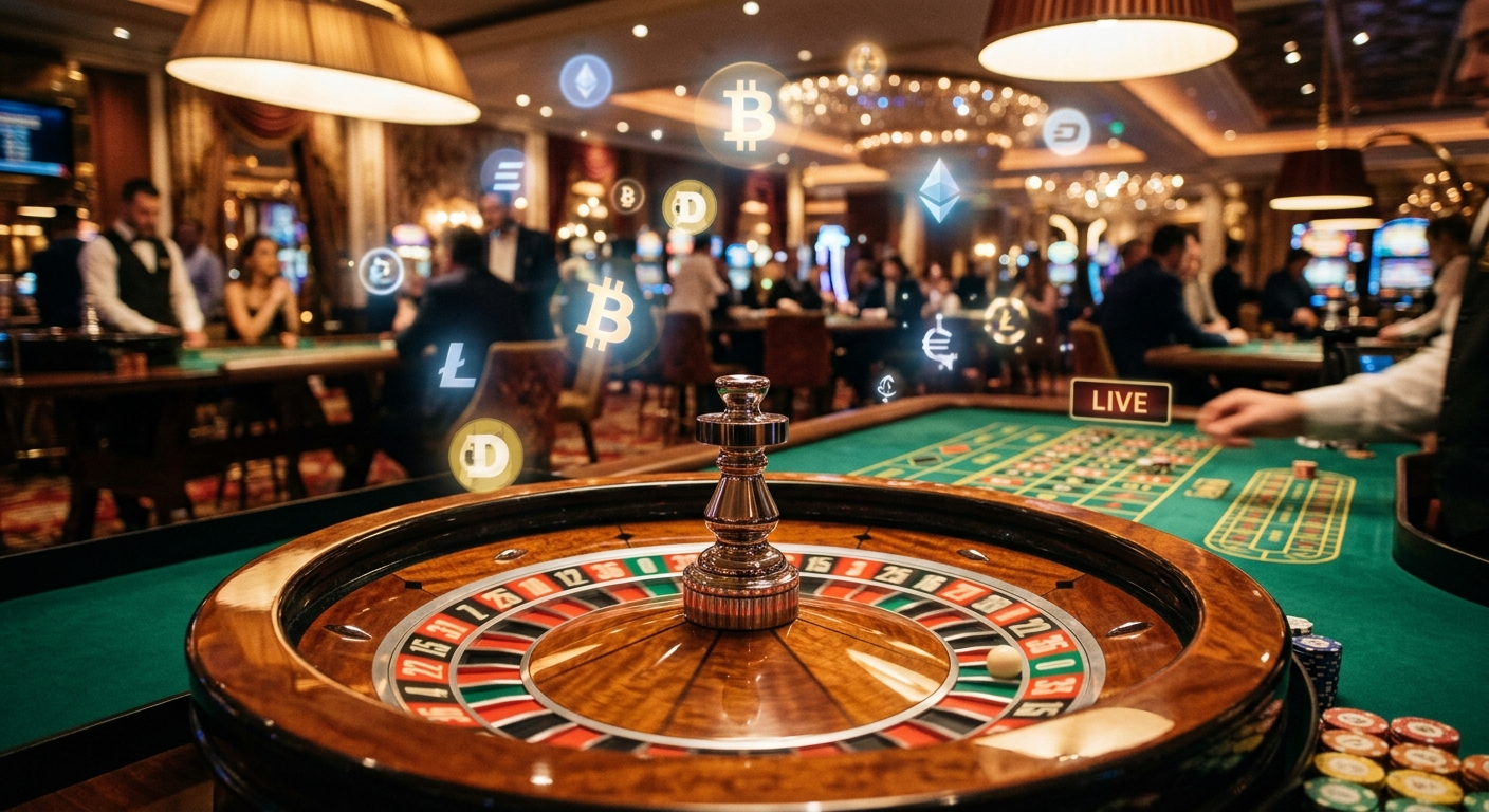 Live casino met crypto - crypto casino zonder cruks
